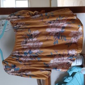 Billabong off the shoulder top